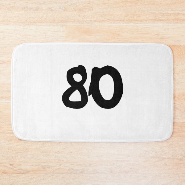 Item preview, 80, eighty, black, ninja designed and sold by Numbers-Art.