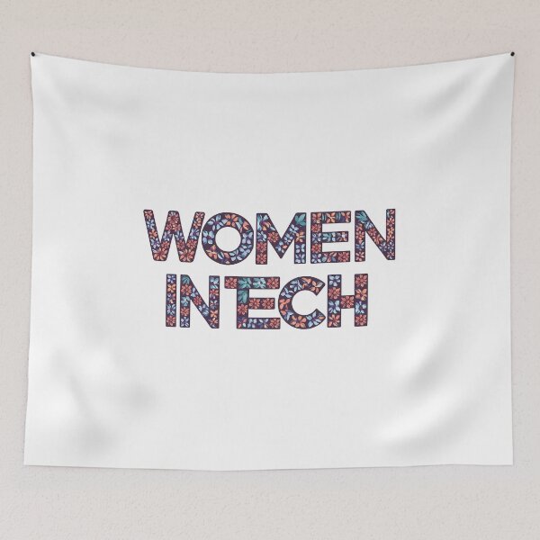 Item preview, Woman in Tech | Support | Tech | Science designed and sold by RedCircleArt.