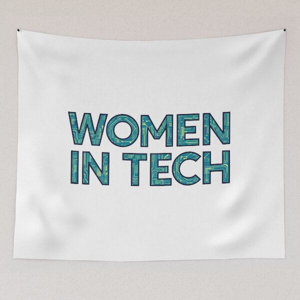 Item preview, Woman in Tech | Support | Tech | Science designed and sold by RedCircleArt.