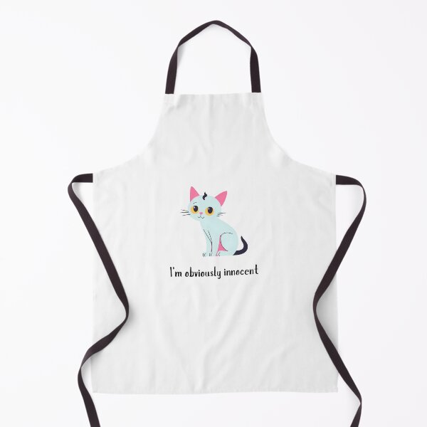 Item preview, Obviously Innocent Cat designed and sold by SumSimpleSmiles.