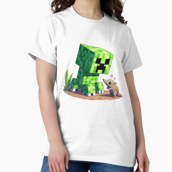 Artikel-Vorschau von Minecraft Creeper und Armadillo Liebe, designt und verkauft von LyssasMindArt.