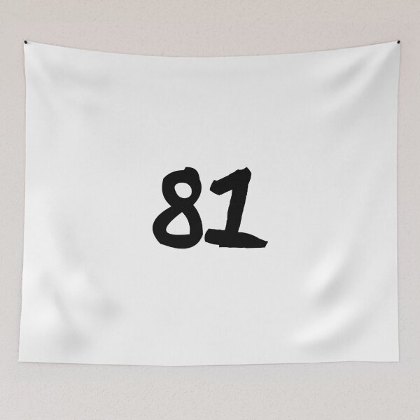 Item preview, 81, eighty-one, black, ninja designed and sold by Numbers-Art.