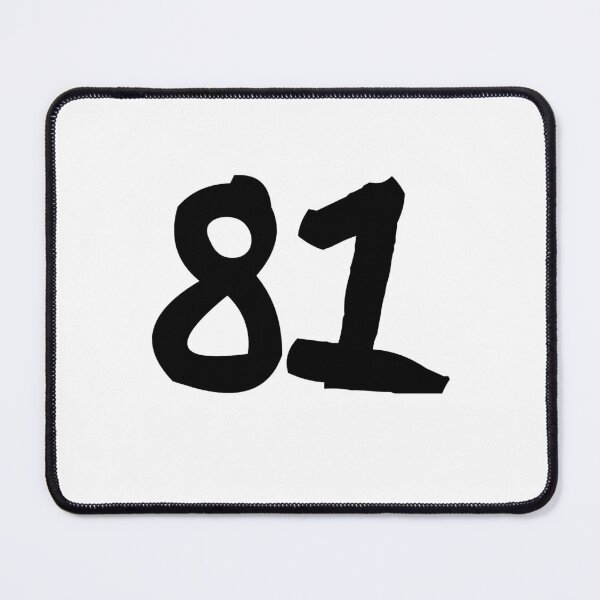 Item preview, 81, eighty-one, black, ninja designed and sold by Numbers-Art.