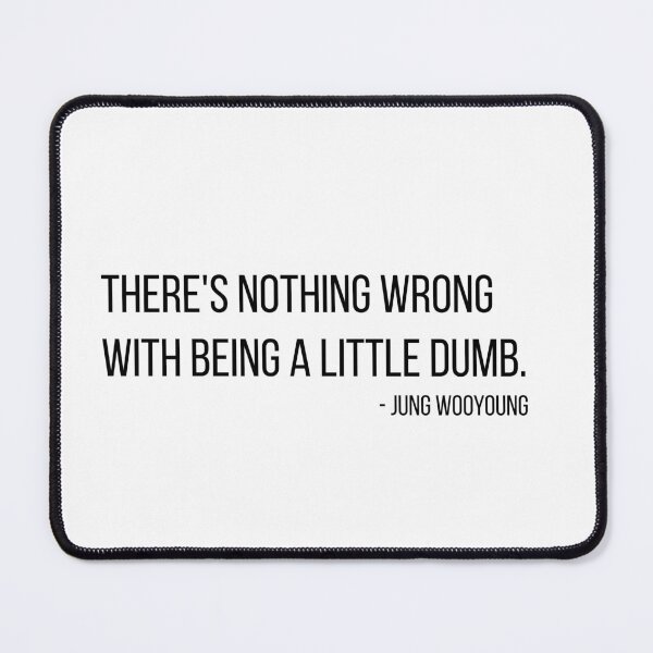 Item preview, Ateez A Little Dumb Quote designed and sold by wrillow.