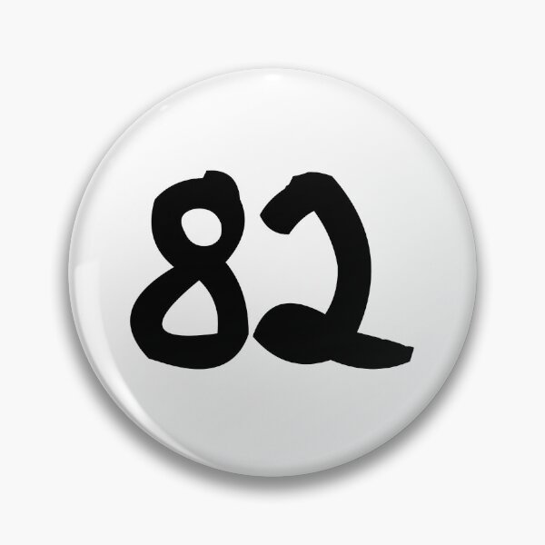 Item preview, 82, eighty-two, black, ninja designed and sold by Numbers-Art.