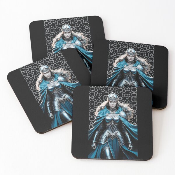Item preview, Female Knight: Medieval Woman Warrior designed and sold by Mirabilum.