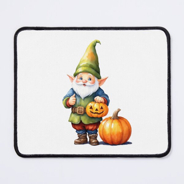 Item preview, Watercolor Gnome and Pumpkin designed and sold by Victoria Riabov.