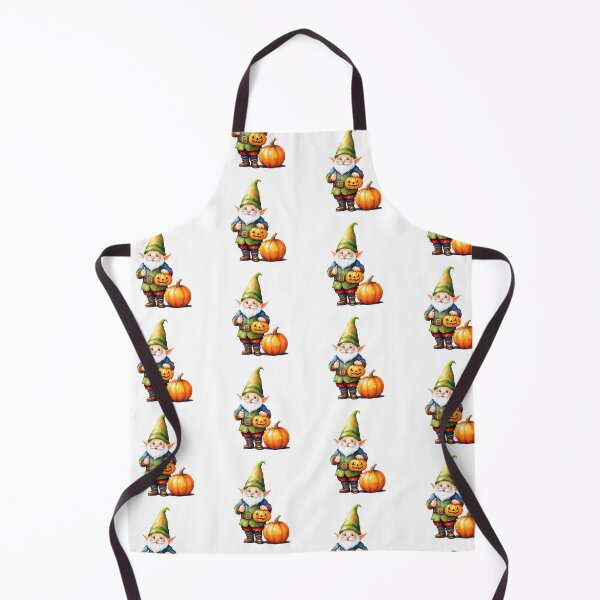 Item preview, Watercolor Gnome and Pumpkin designed and sold by Victoria Riabov.