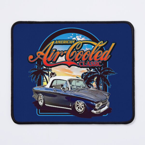 Item preview, 1962 Corvair Convertible Monza blue white designed and sold by FlatSixGraphics.