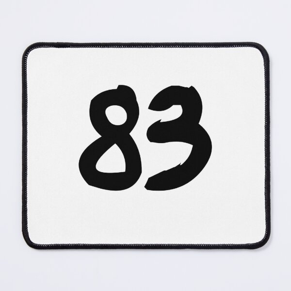 Item preview, 83, eighty-three, black, ninja designed and sold by Numbers-Art.
