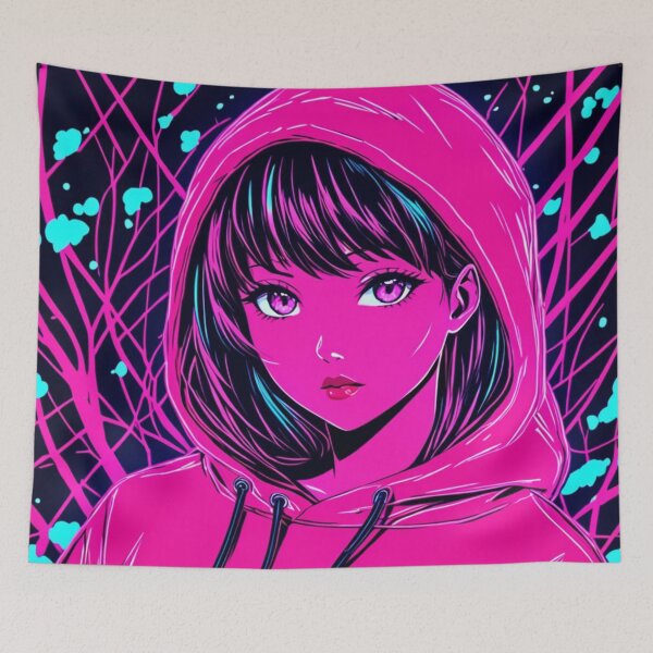 Item preview, Anime pink darkness designed and sold by AdultAnime.