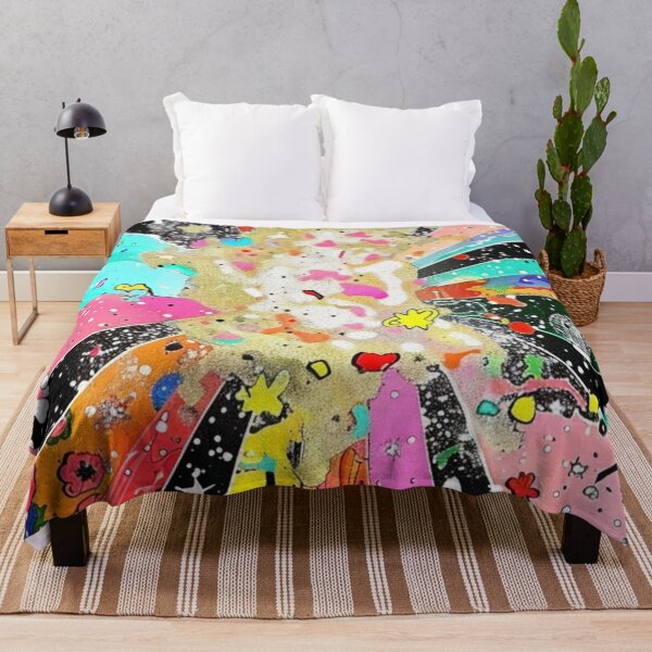 Item preview, Vibrant Kaleidoscopic Pattern with Cosmic elements, Synthwave style designed and sold by visionaryvybes.