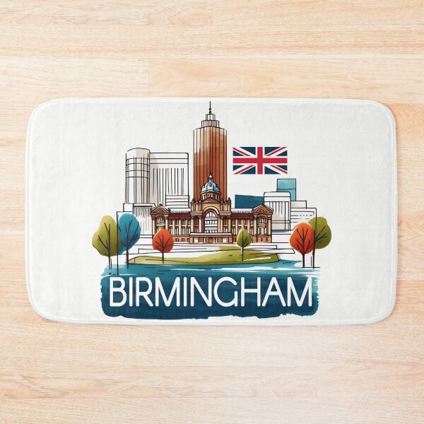 Item preview, Birmingham England UK designed and sold by WanderlustCoCo.