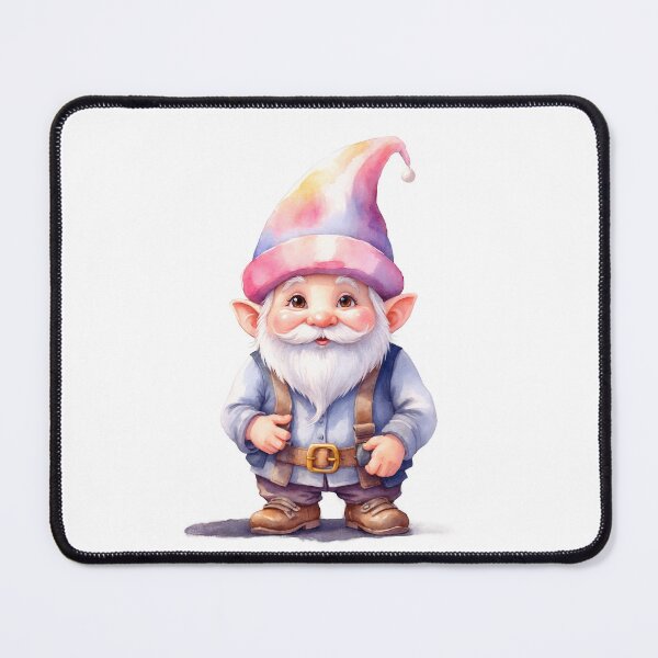 Item preview, Vibrant Watercolor Gnome designed and sold by Victoria Riabov.