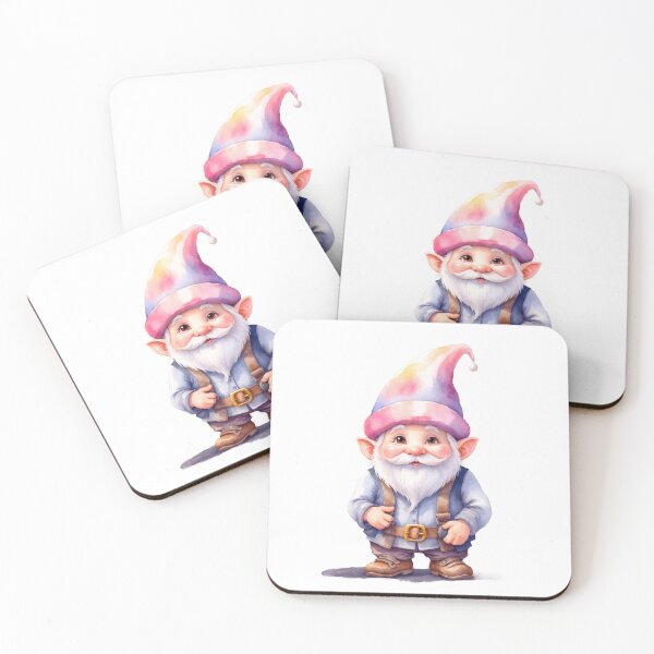 Item preview, Vibrant Watercolor Gnome designed and sold by Victoria Riabov.