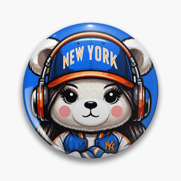 Item preview, Miss Sheila New York Teddy Bear Design designed and sold by Artbyminga.