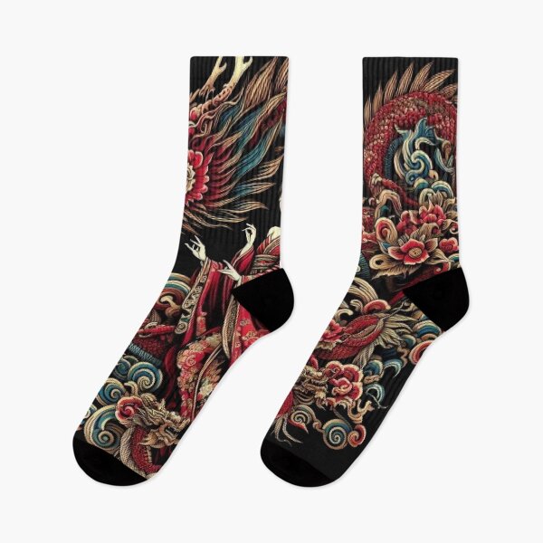Item preview, Asian Elegance: Dragon and Geisha designed and sold by littlestore.