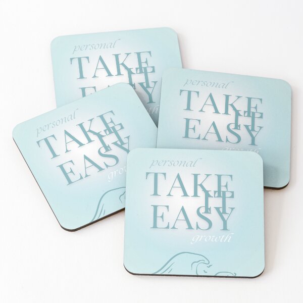 Item preview, Personal Growth (TKE) - blue sea gradient white designed and sold by better-yourself.