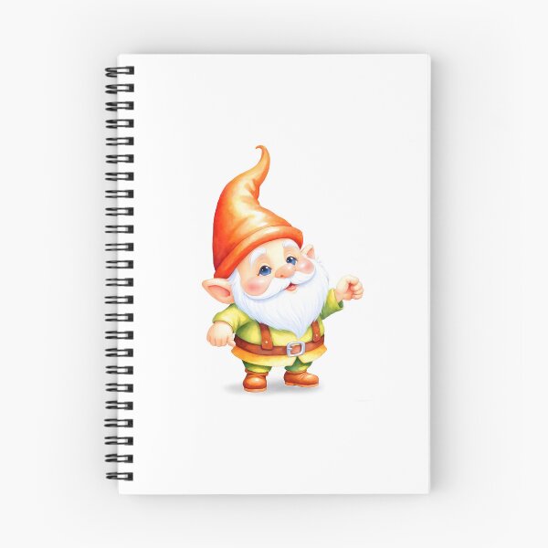 Artikelvorschau, Aquarell Gnome Abenteuer entworfen und verkauft von Victoria Riabov.