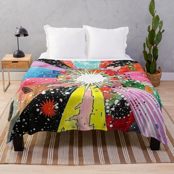Item preview, Vibrant Kaleidoscopic Pattern with Cosmic elements, Synthwave style designed and sold by visionaryvybes.