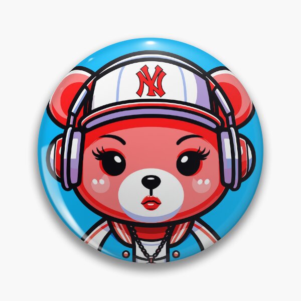 Item preview, Miss Mia New York Teddy Bear Design designed and sold by Artbyminga.