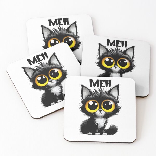 Item preview, Funny Meh Cat,  Cat Lovers designed and sold by AxelBrook.