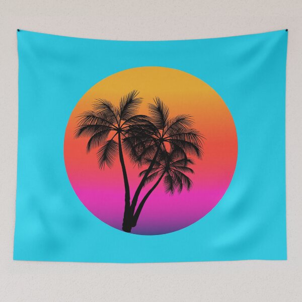 Item preview, Palm Trees at Sunset designed and sold by LemonadeSquash.