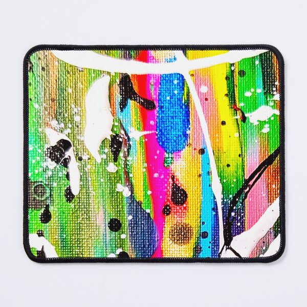 Item preview, Harmonic Waves Wall Art Abstract Replica from Original Abstract Masterpiece Painting by Artist Pablo Barilari Stretched designed and sold by Pablo Barilari Art.