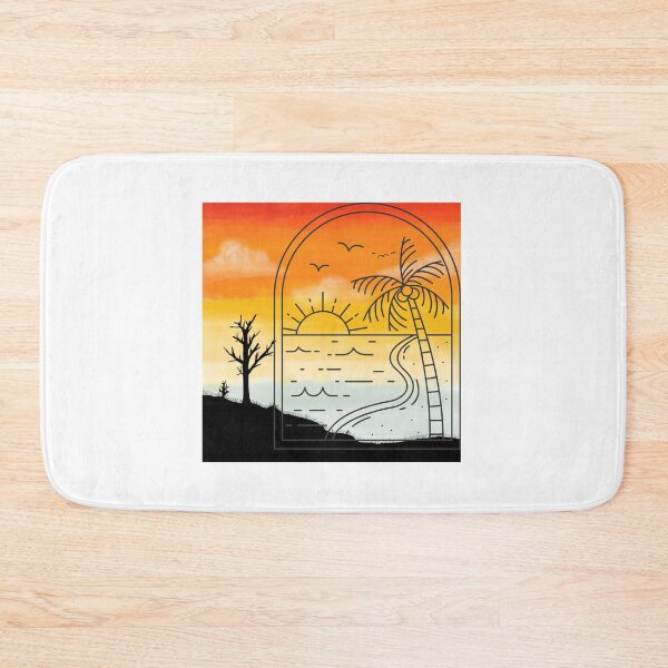Item preview, Abstract Trees at Sunset designed and sold by LemonadeSquash.