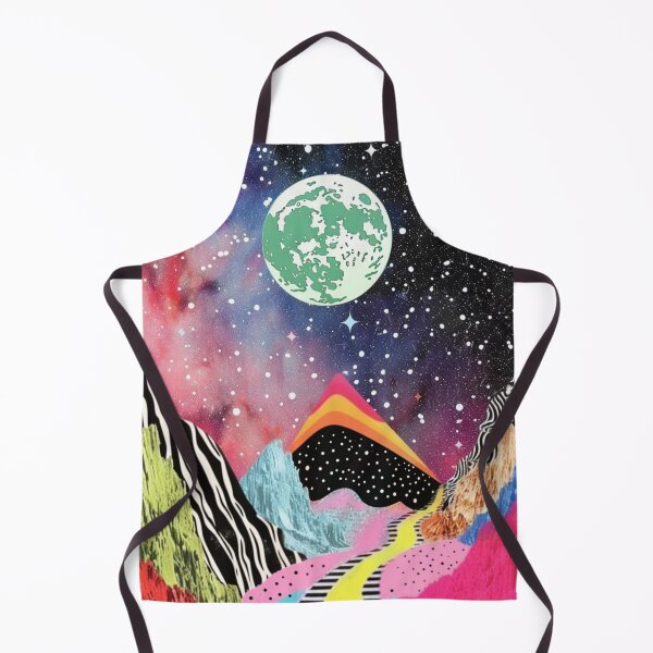 Item preview, Vibrant Kaleidoscopic Pattern with Cosmic elements, Synthwave style designed and sold by visionaryvybes.