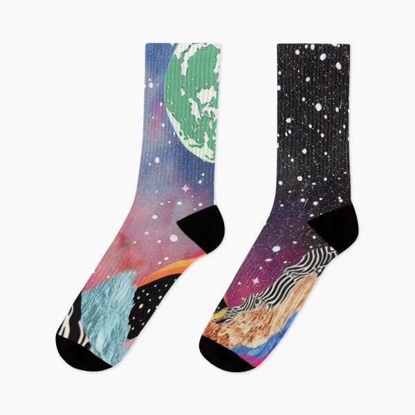 Item preview, Vibrant Kaleidoscopic Pattern with Cosmic elements, Synthwave style designed and sold by visionaryvybes.