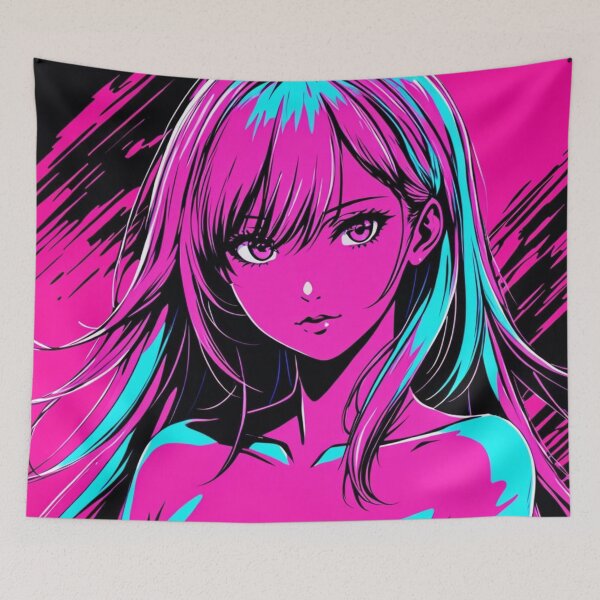 Item preview, Retro inked anime designed and sold by AdultAnime.
