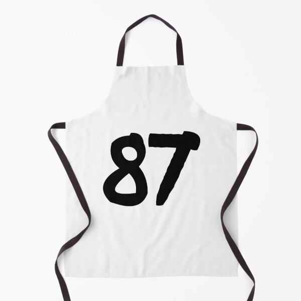 Item preview, 87, eighty-seven, black, ninja designed and sold by Numbers-Art.