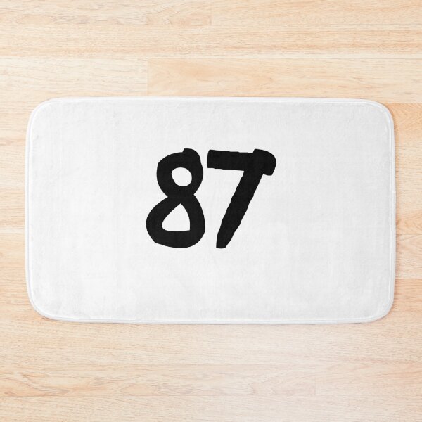 Item preview, 87, eighty-seven, black, ninja designed and sold by Numbers-Art.