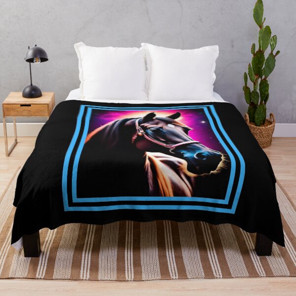 Item preview, Majestic Horse Art Equestrian Horse Girl designed and sold by Hananiah Merch.