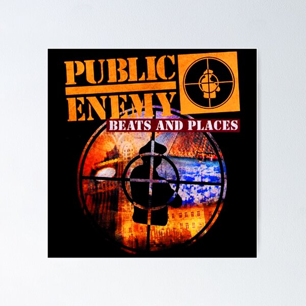 PUBLIC ENEMY フレーム付きポスター m10365101600_1.jpg?1714283555