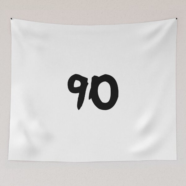 Item preview, 90, ninety, black, ninja designed and sold by Numbers-Art.