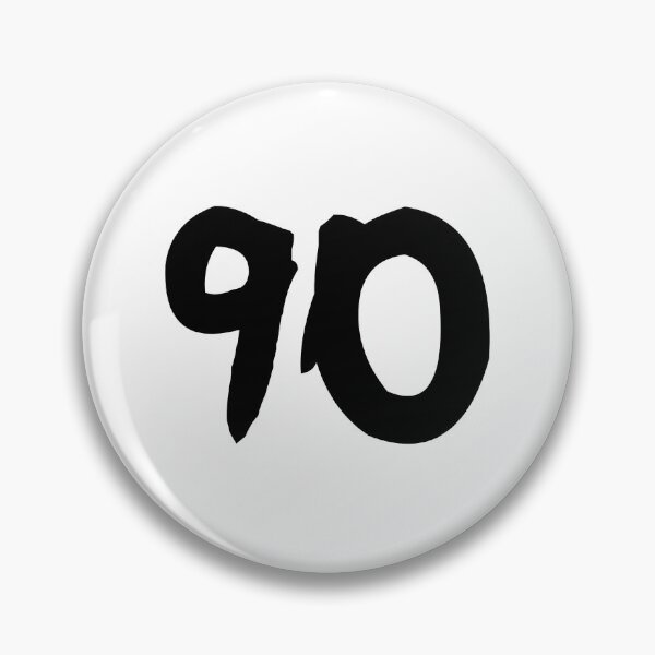 Item preview, 90, ninety, black, ninja designed and sold by Numbers-Art.