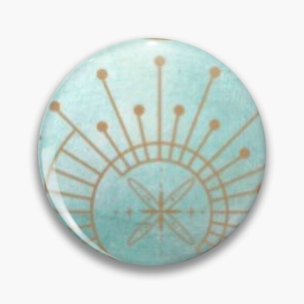 Item preview, Teal And Gold Celestial Design designed and sold by LTKingGoods.