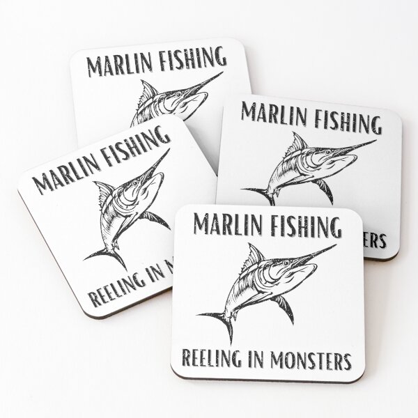 Item preview, Marlin Fishing Vintage Style designed and sold by kapsell.