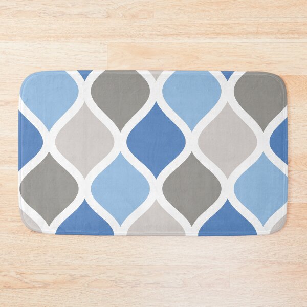Item preview, Blue accent pattern designed and sold by TraditionalCA.
