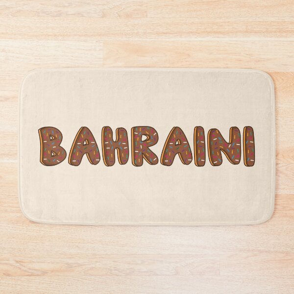 Item preview, Bahraini Word Shaped Like Chocolate Donuts  designed and sold by DonutsWords.