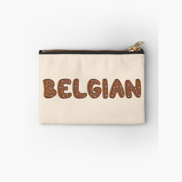 Item preview, Belgian Word Shaped Like Chocolate Donuts  designed and sold by DonutsWords.