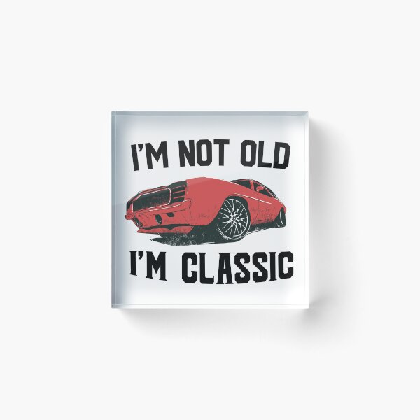 Item preview, I'm Not Old I'm Classic Funny Car Graphic T-Shirt designed and sold by Mahmoudshoping.