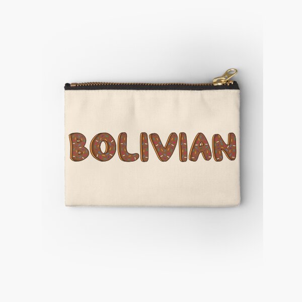 Item preview, Bolivian Word Shaped Like Chocolate Donuts  designed and sold by DonutsWords.