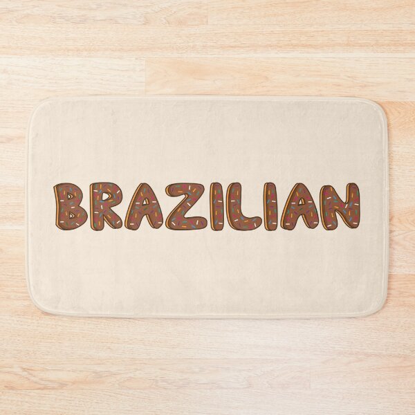 Item preview, Brazilian Word Shaped Like Chocolate Donuts  designed and sold by DonutsWords.