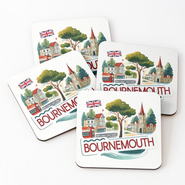 Item preview, Bournemouth England UK  designed and sold by WanderlustCoCo.