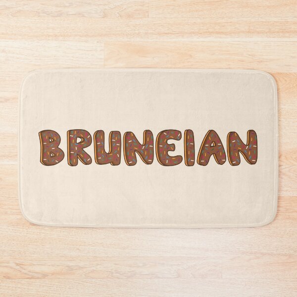 Item preview, Bruneian Word Shaped Like Chocolate Donuts  designed and sold by ITCHAWAWAA.