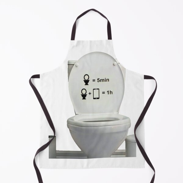 Item preview, Phones in the toilet designed and sold by RoyalMob.