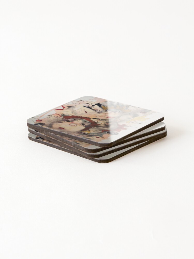 Thumbnail 4 of 5, Coasters (Set of 4), Untitled. designed and sold by Rorschach68.